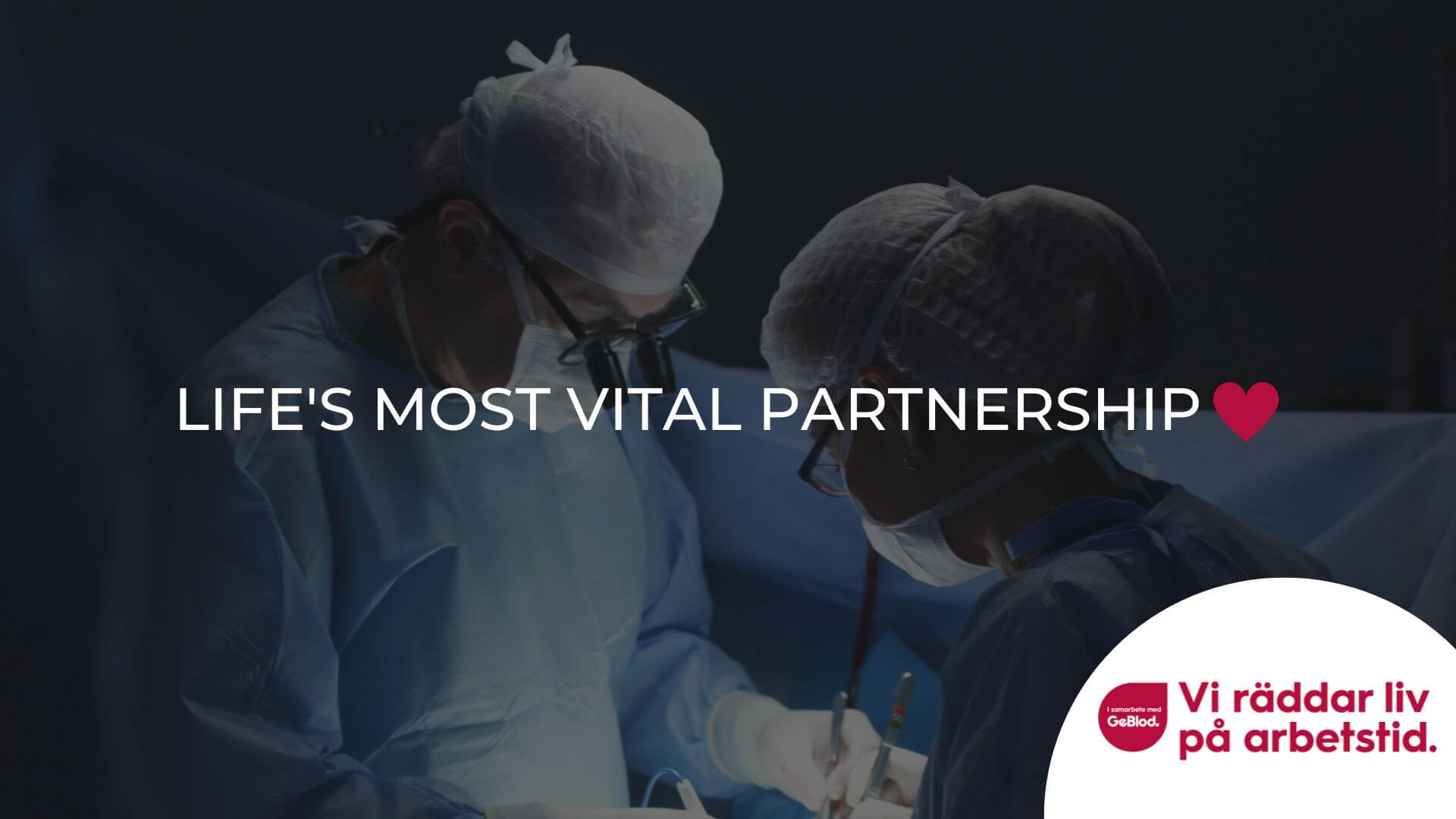Läs mer om artikeln Lifes most vital partnership: A Meaningful Collaboration with GeBlod